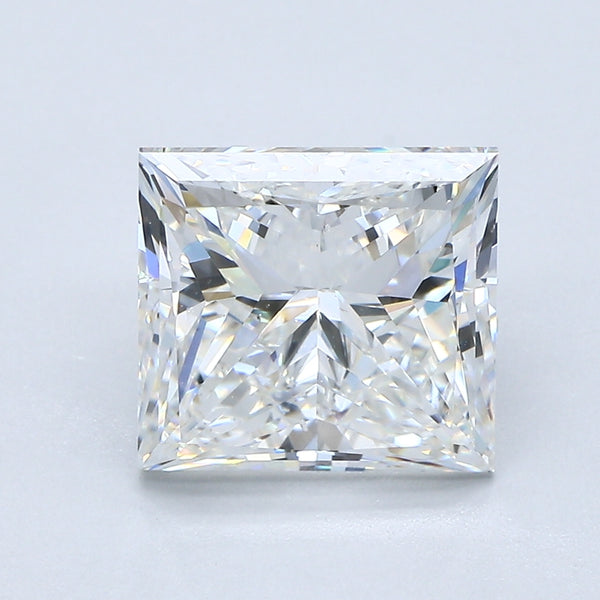 4.01ct PRINCESS, G SI1 — GIA