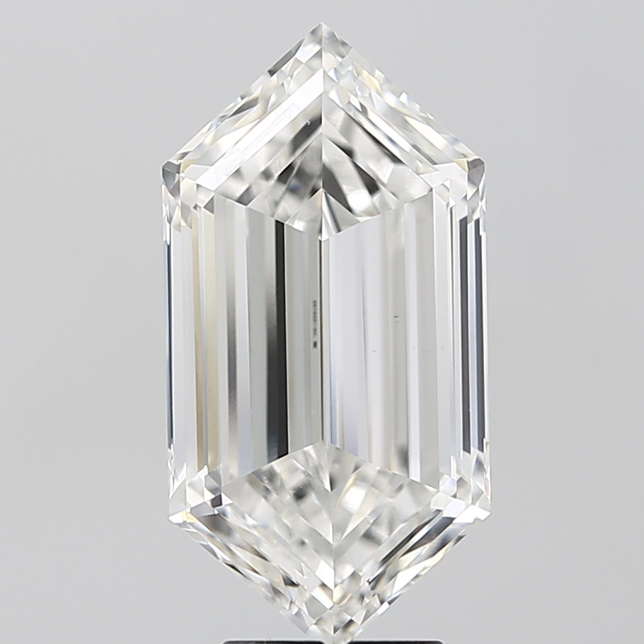 5.21ct Dutch Marquise Step, F VS1 — IGI