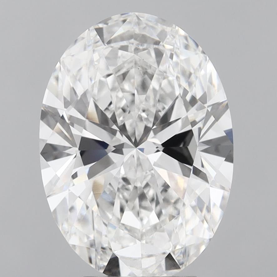 5.37ct Oval Lab-Grown Diamond — E VS1, IGI Certified