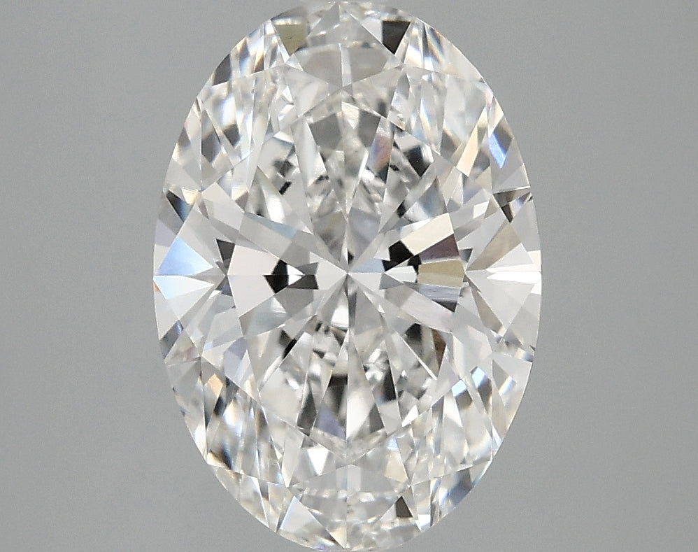 3.07ct Oval, F VVS2 — IGI