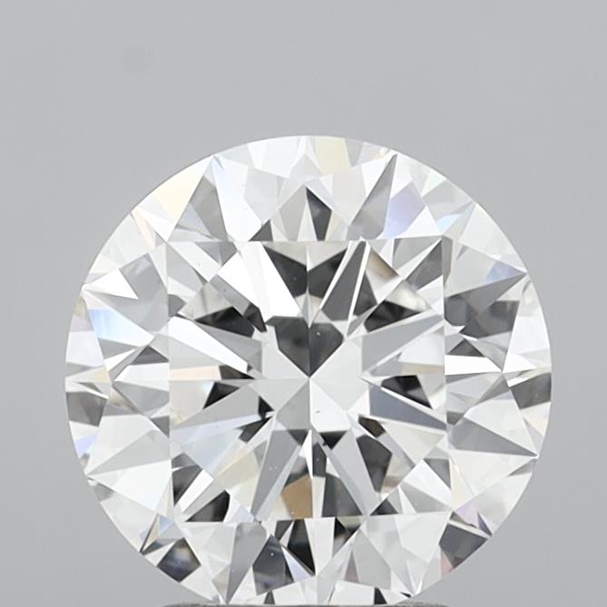 2.5ct Round, D VS1 — IGI