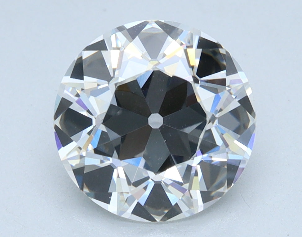 2.13ct Europeancut, E VVS2 — IGI