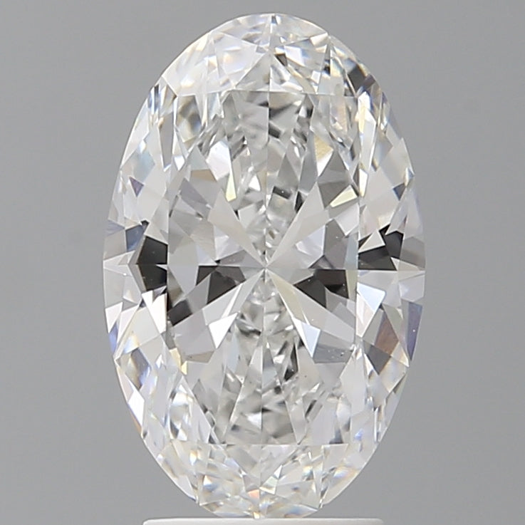 3.1ct Oval Lab-Grown Diamond — E VVS2, IGI Certified