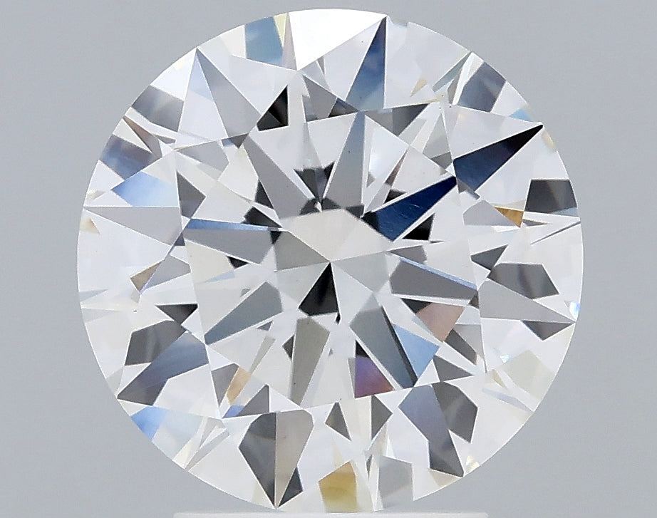 3.34ct Round, F VS1 — IGI
