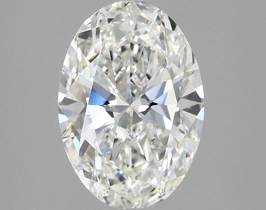 2.0ct Oval Lab-Grown Diamond — F VS2, IGI Certified