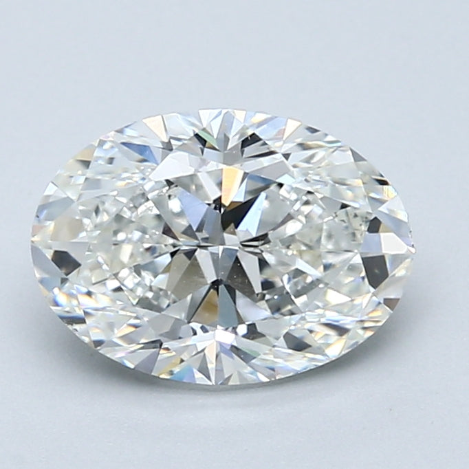 2.01ct Oval Natural Diamond — E VS2, GIA Certified