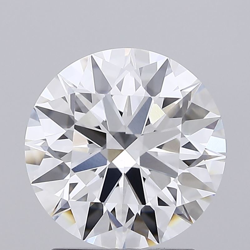 2.08ct Round, F VVS2 — IGI