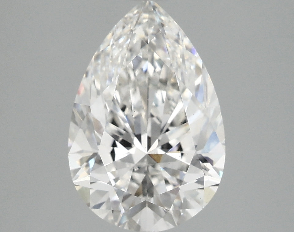 2.56ct Pear Lab-Grown Diamond — F VS2, IGI Certified