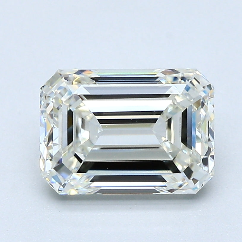 2.0ct Emerald Natural Diamond — J VVS2, GIA Certified