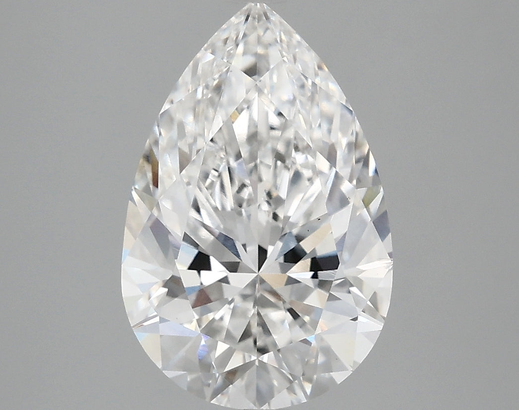 3.09ct Pear Lab-Grown Diamond — E VS2, IGI Certified