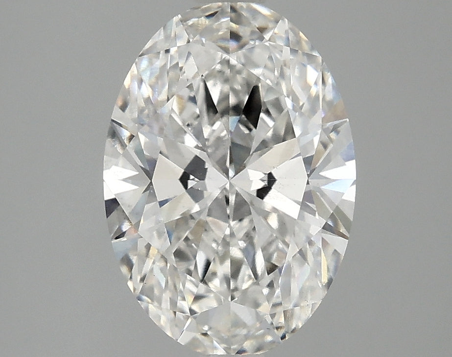 2.4ct Oval, F VS2 — IGI
