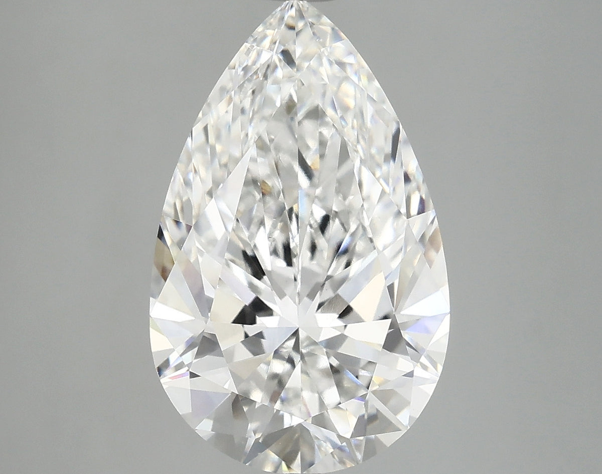 4.21ct Pear, E VVS2 — IGI