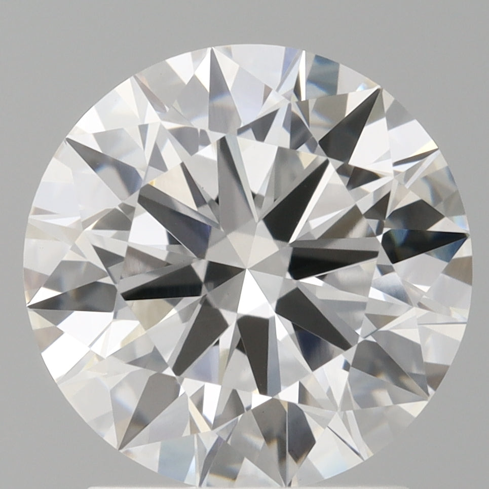 2.07ct Round Lab-Grown Diamond — D VVS2, IGI Certified