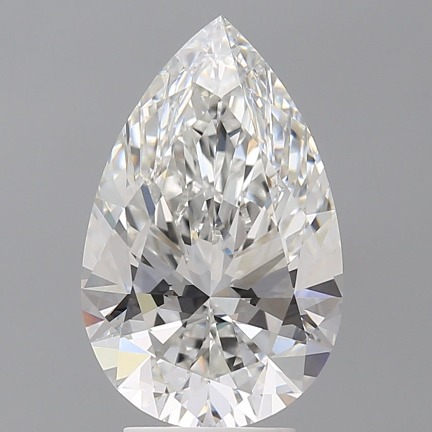 4.09ct Pear Lab-Grown Diamond — F VVS2, IGI Certified