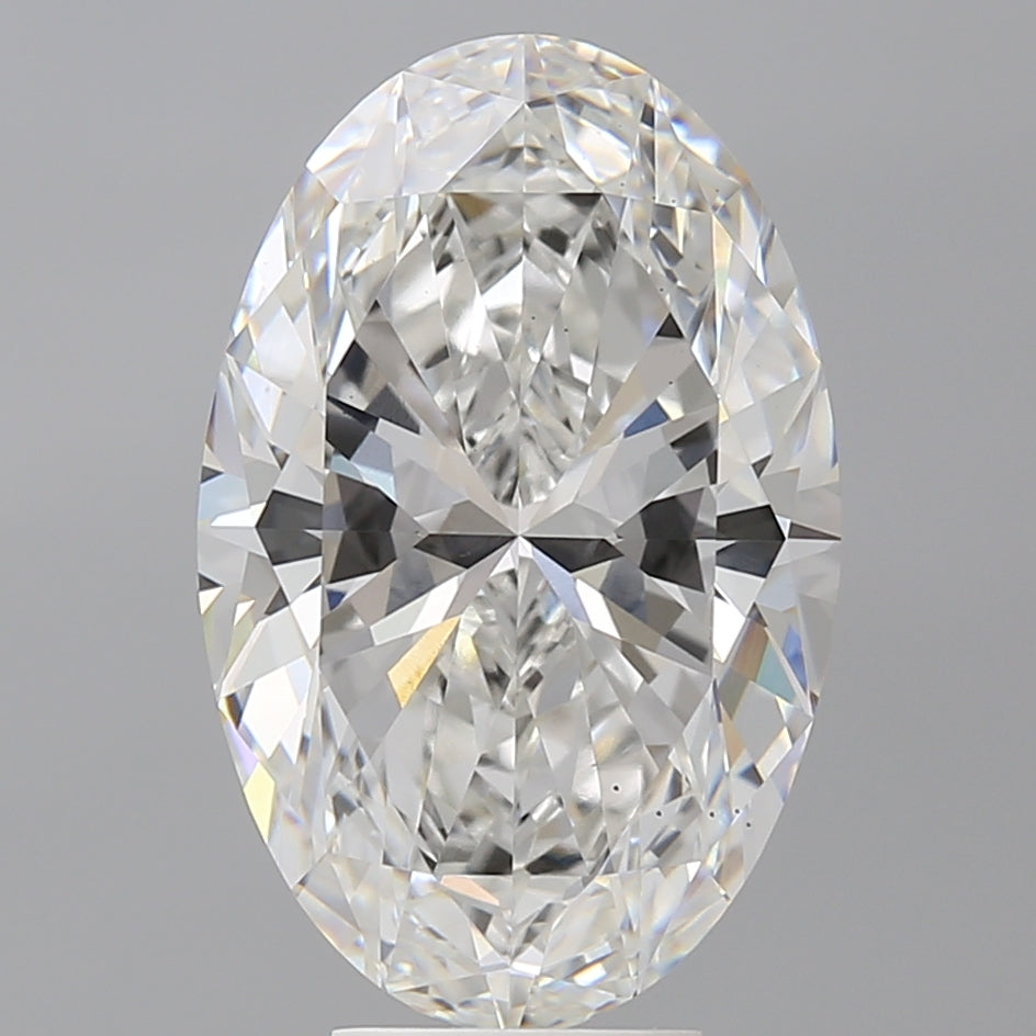 6.6ct Oval, E VS2 — IGI