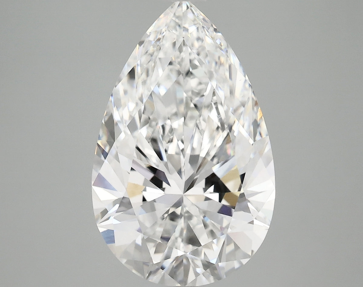 4.98ct Pear, E VVS2 — IGI