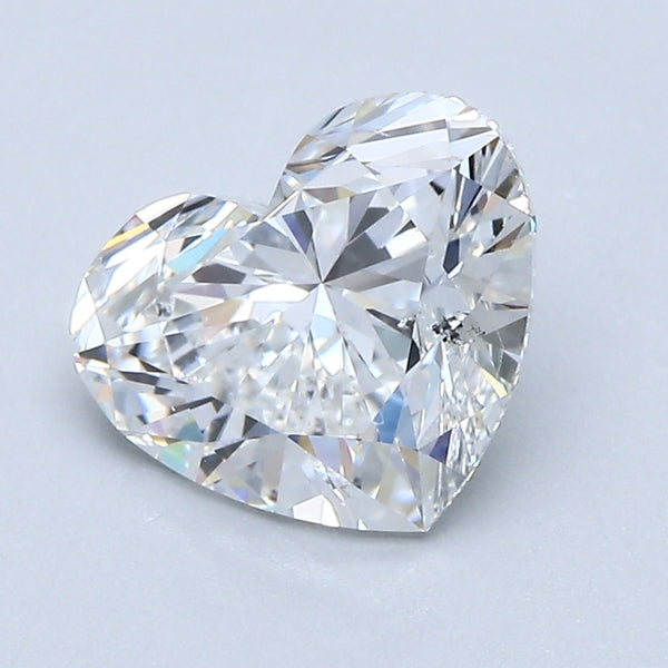 2.01ct HEART, F SI1 — GIA