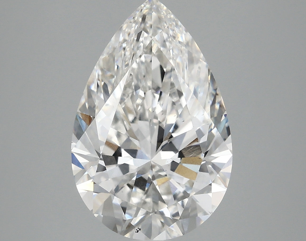 4.05ct Pear, F VS2 — IGI