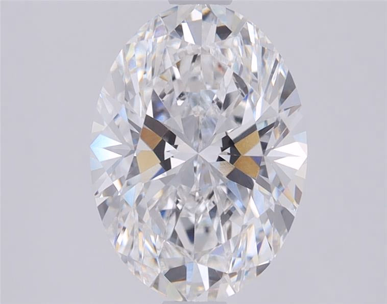 2.08ct Oval, D VS1 — IGI