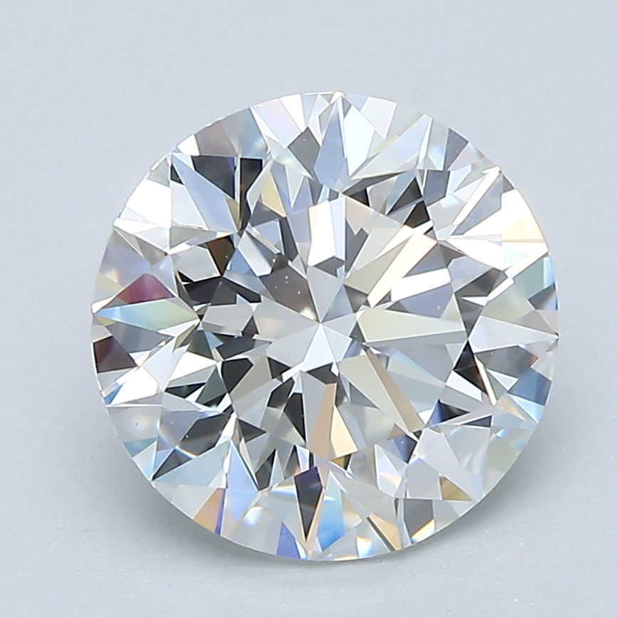 3.01ct Round, F VVS2 — GIA — Laura Milman New York