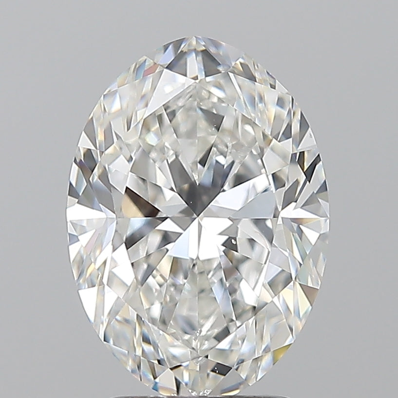2.5ct Oval Natural Diamond — E SI1, GIA Certified