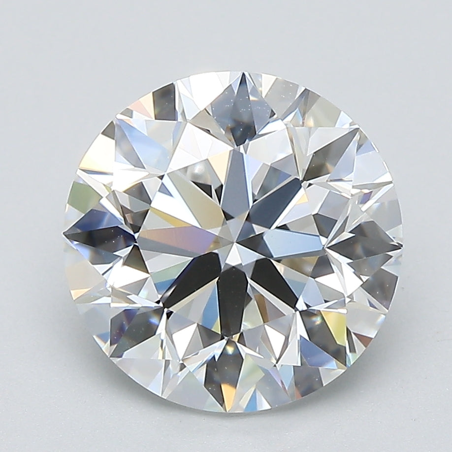 3.5ct Round Natural Diamond — F VVS2, GIA Certified