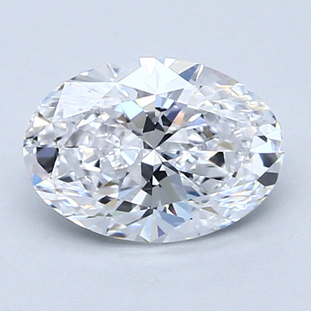 1.5ct Oval Natural Diamond — D VS2, GIA Certified