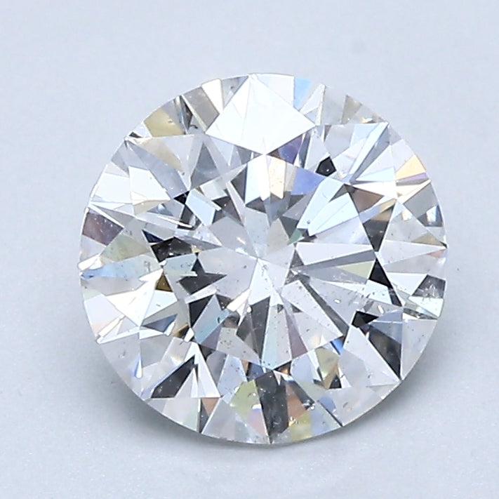 1.51ct Round, D SI2 — GIA