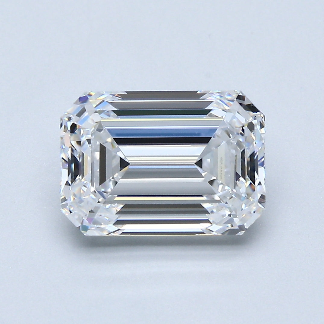 3.01ct Emerald Natural Diamond — D VS2, GIA Certified