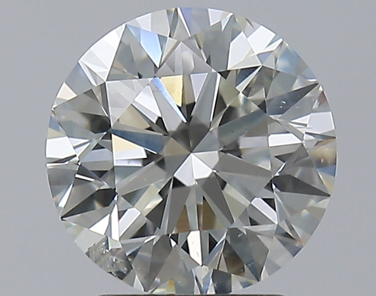 2.5ct Round Natural Diamond — J SI2, GIA Certified