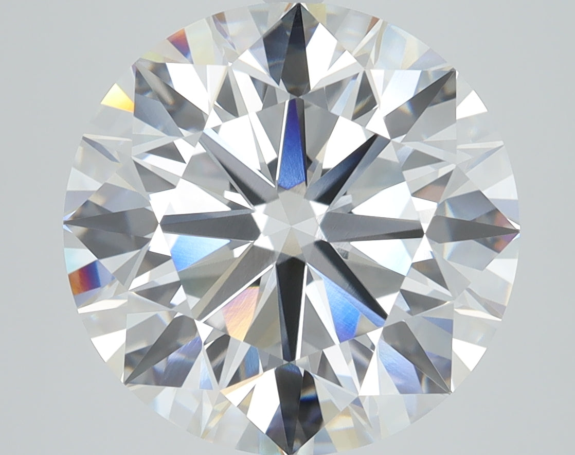 7.02ct Round, E VVS1 — IGI