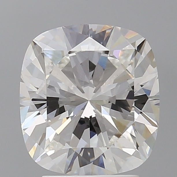 3.08ct Cushion Lab-Grown Diamond — E VVS2, IGI Certified