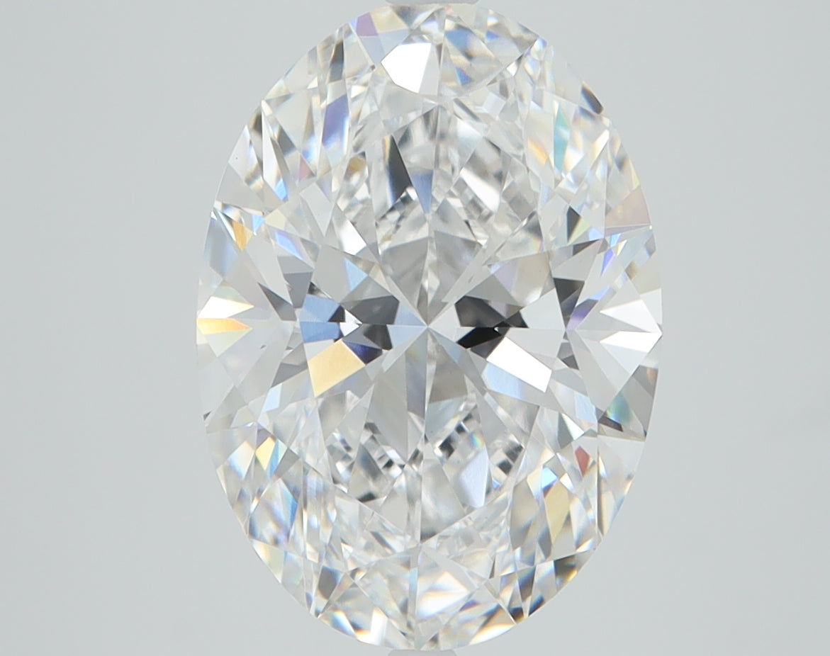 4.1ct Oval, D VVS1 — IGI