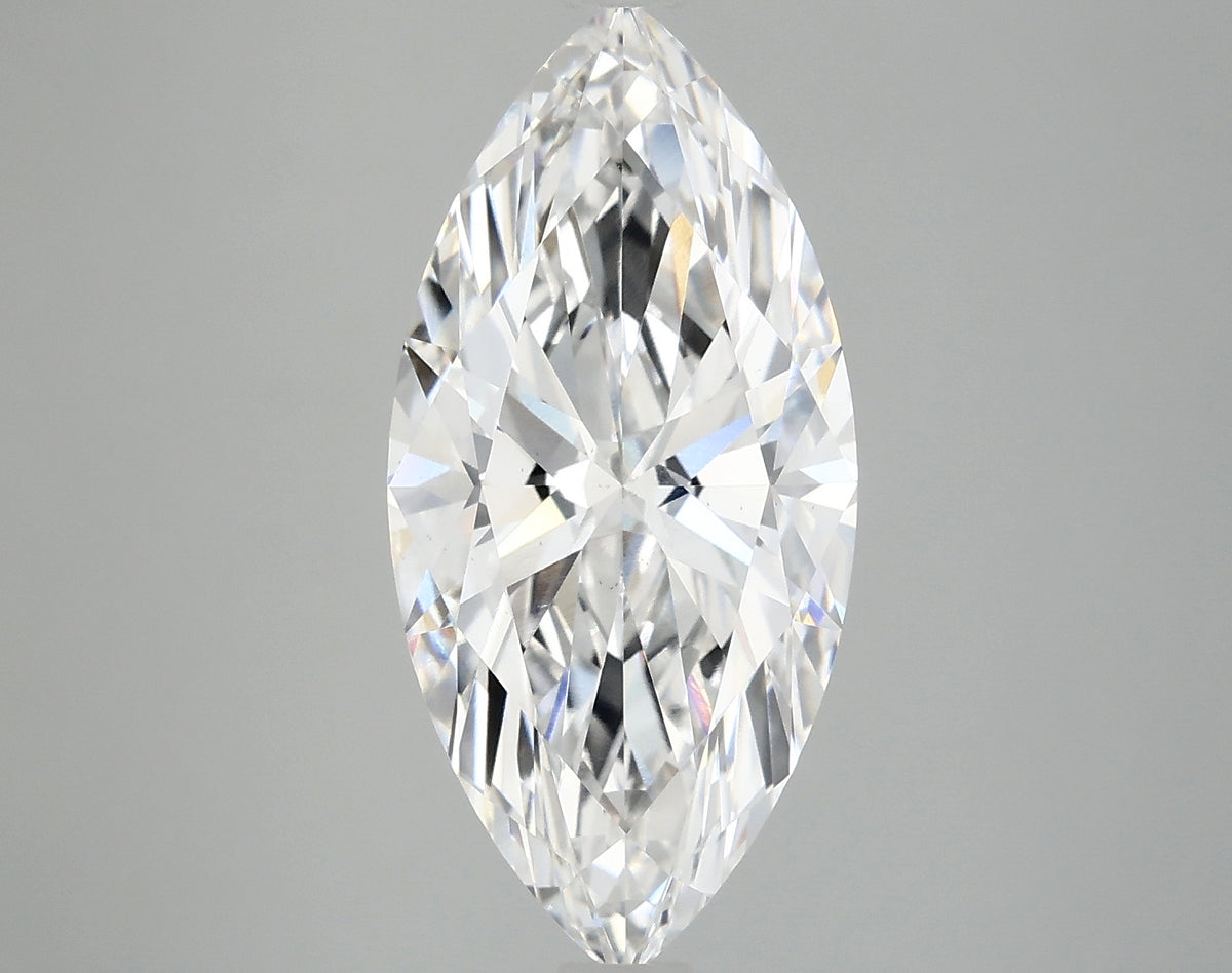 4.1ct Marquise, D VS2 — IGI