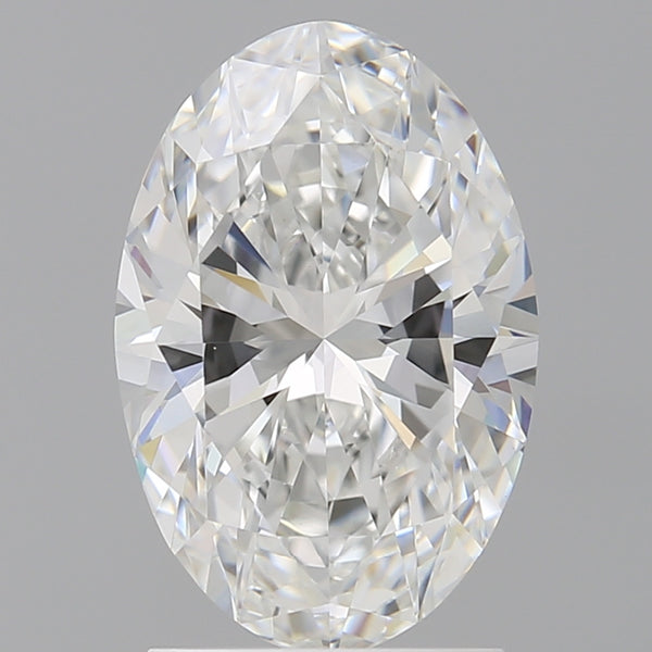 2.08ct Oval Lab-Grown Diamond — E VVS2, IGI Certified