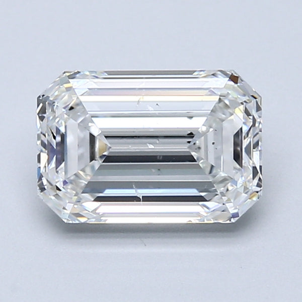 2.06ct Emerald, F SI2 — GIA