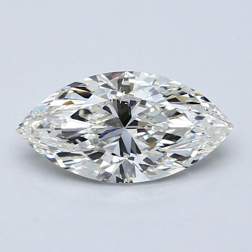 2.01ct Marquise Natural Diamond — I SI1, GIA Certified