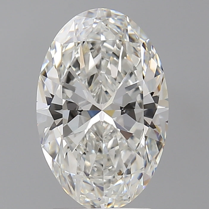 3.02ct Oval Lab-Grown Diamond — F VVS2, IGI Certified