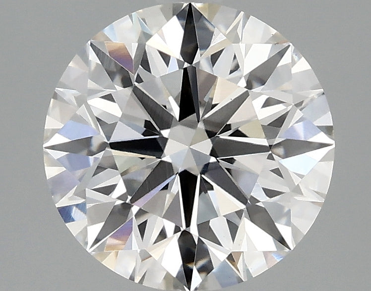 2.06ct Round, F VS1 — IGI
