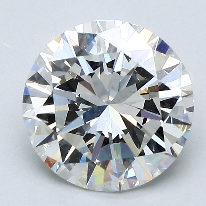 2.02ct Round, I VVS2 — GIA