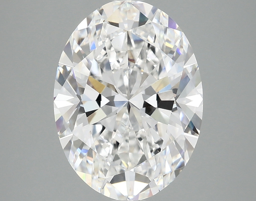 3.65ct Oval, D VVS2 — IGI