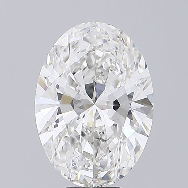 5.58ct Oval Lab-Grown Diamond — F VS1, IGI Certified