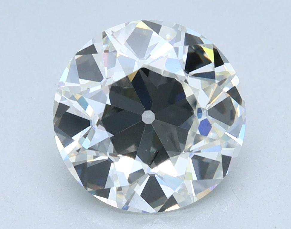 2.04ct Europeancut, F VVS2 — IGI