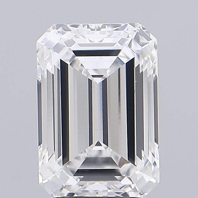2.4ct Emerald Lab-Grown Diamond — E VVS2, IGI Certified