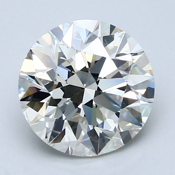 3.0ct Round, J SI1 — GIA — Laura Milman New York