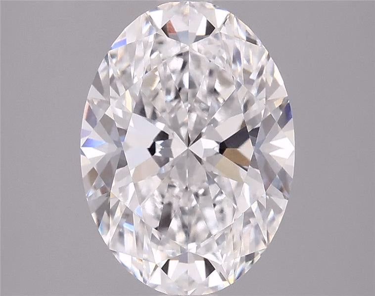 3.86ct Oval, D VVS2 — IGI