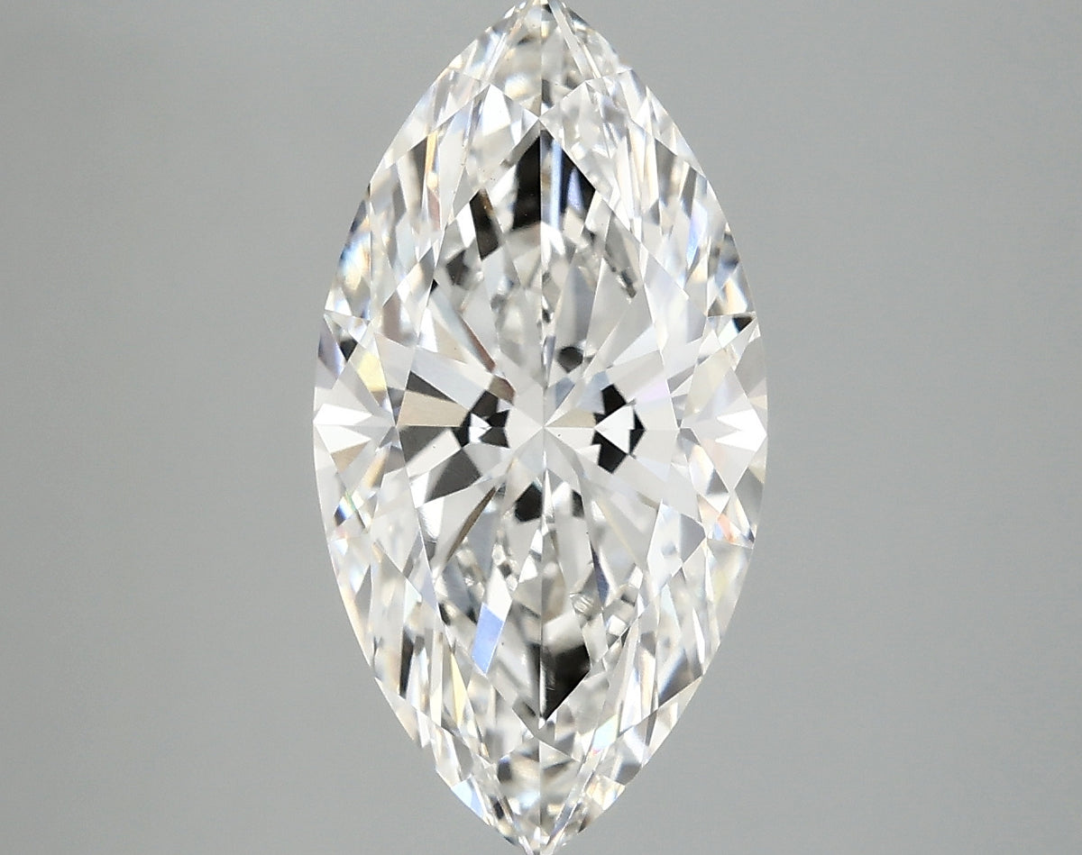 3.58ct Marquise, F VS1 — IGI