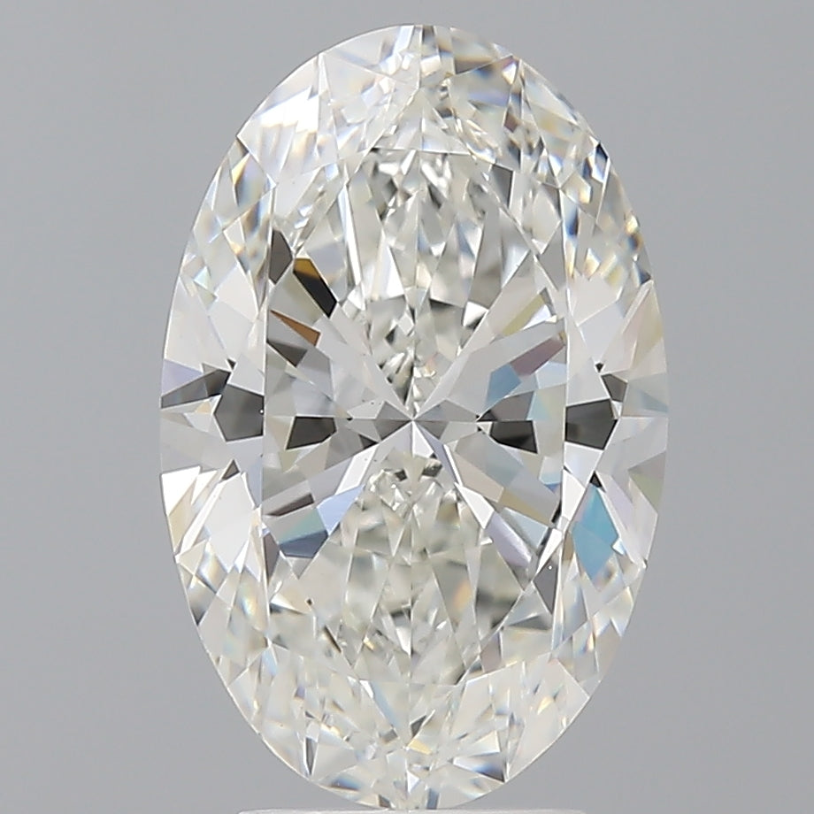 4.02ct Oval Lab-Grown Diamond — F VS1, IGI Certified