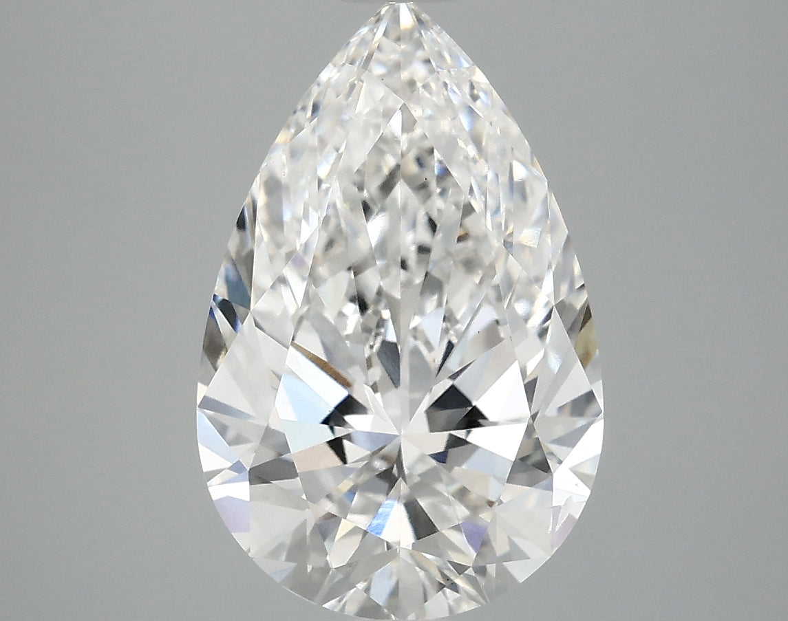 3.63ct Pear, E VS2 — IGI