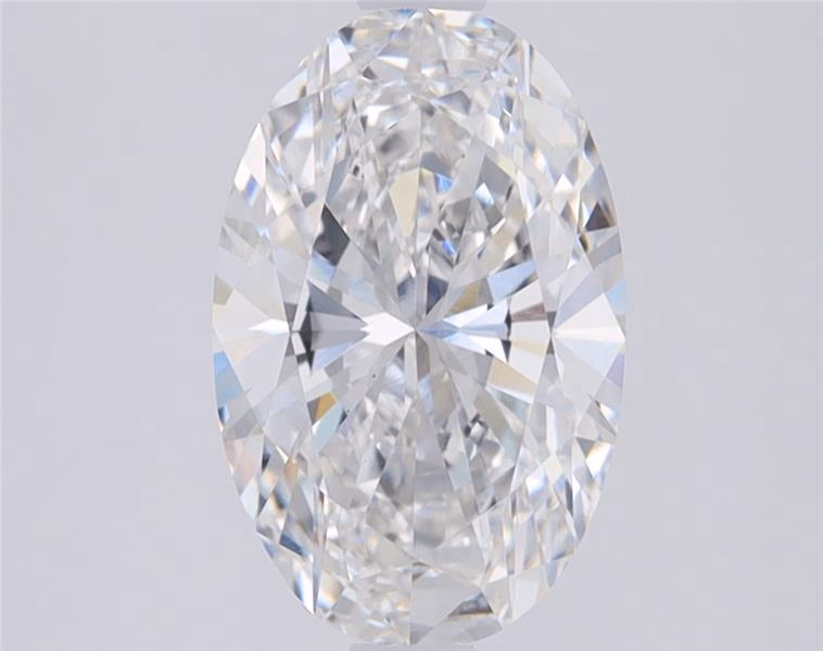4.56ct Oval, F VVS2 — IGI
